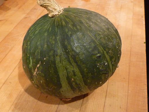 A beautiful kabocha squash.