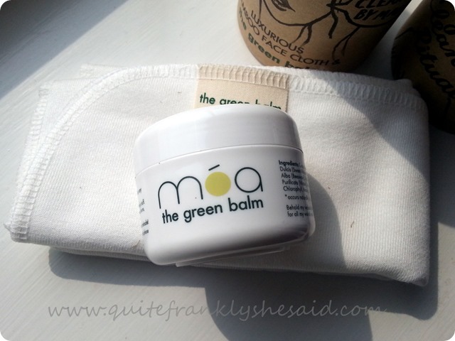 Moa The Green Balm Daily Cleansing Ritual cleanser