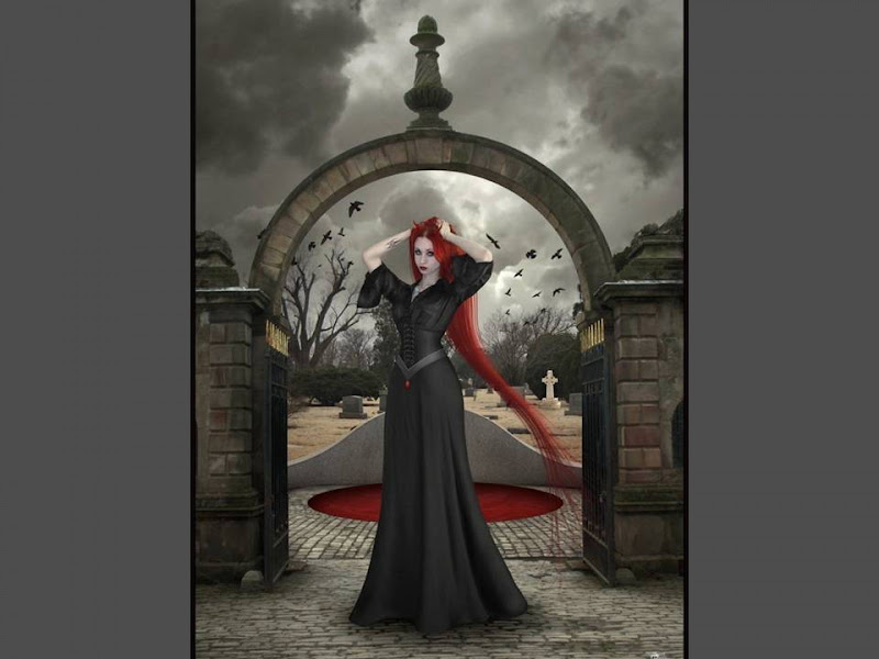 The Girl At The Entrance To The Cemetery, Death