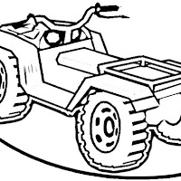 DIBUJOS DE QUADS PARA COLOREAR