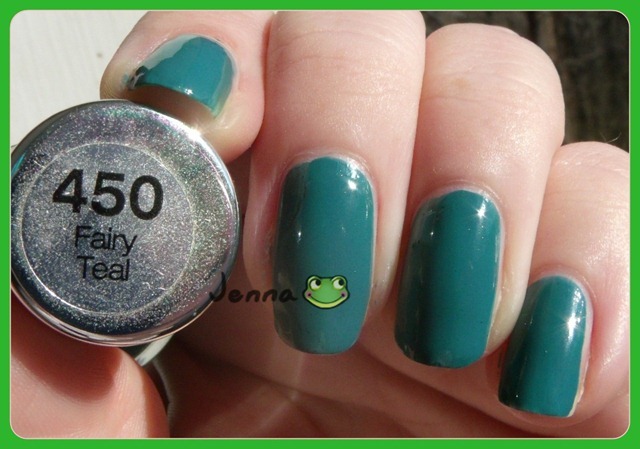Sally Hansen Fairy Teal Label