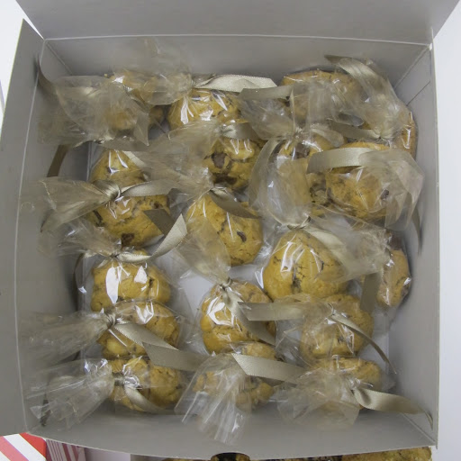 Just a few of the cookies employees brought to swap during the party.