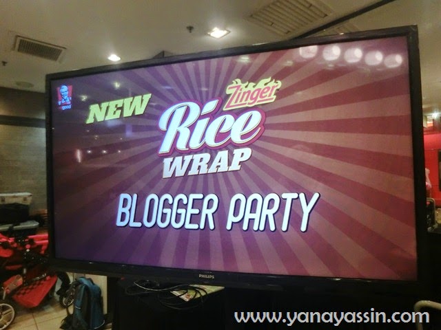 KFC Zinger Rice Wrap | Blogger Party