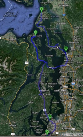 rerouting to Whidbey Island