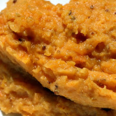 Spiced Whipped Sweet Potatoes with Brown Sugar