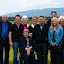 Grandpa Bode, Kyle, Grandma Vi, Laura, Kent, Bruce, Janet, Jill, and Grandma Margie