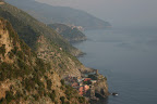 Three of the Cinque Terre towns (Vernazza, Corniglia, Riomaggiore)