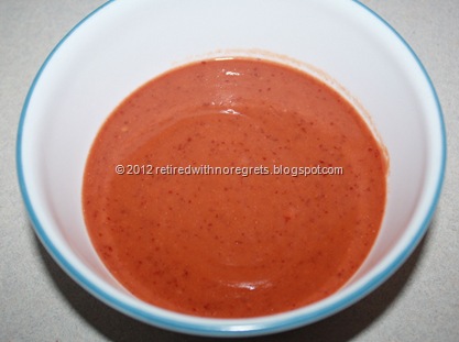 Easy Creamy Tomato Bean Soup - served 1 Easy Creamy Tomato Bean Soup - served 1