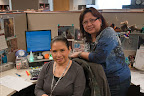 More of my processor friends, Nini and Maria.