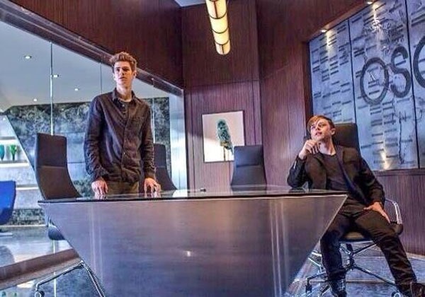 The Amazing Spider-Man 2 Photo with Dane DeHaan and Andrew Garfield