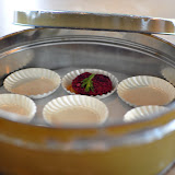 Cookie salé et cassis.