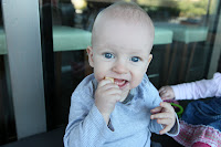 Apple is fun to chew and spit out