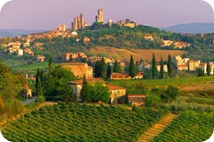 honeymoon in Tuscany