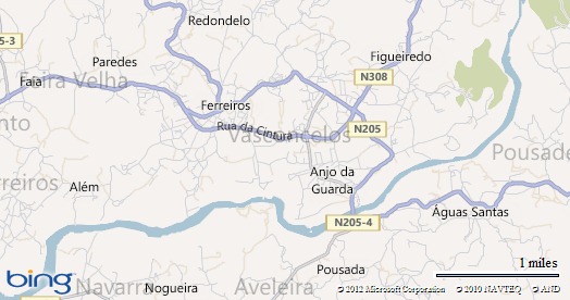 Imagem no mapa