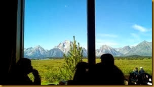 Internet phot of the Jackson Lake Lodge mural windows jackson lake lodge mural windows