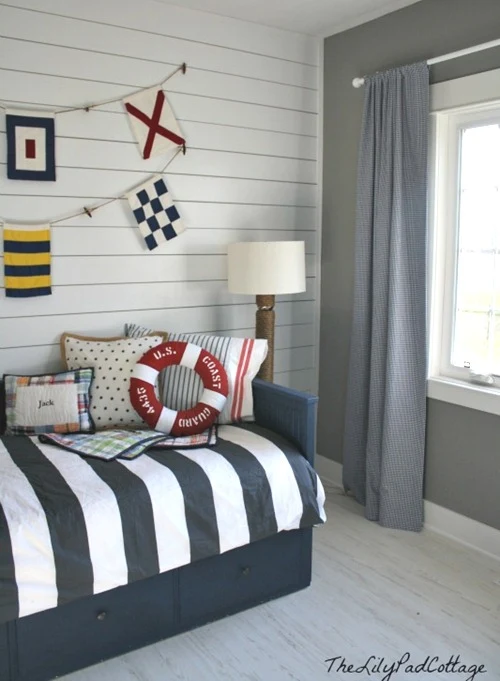 nautical boy bedroom