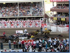 9566 Alberta Calgary Stampede 100th Anniversary - GMC Rangeland Derby & Grandstand Show - Chuckwagon Races