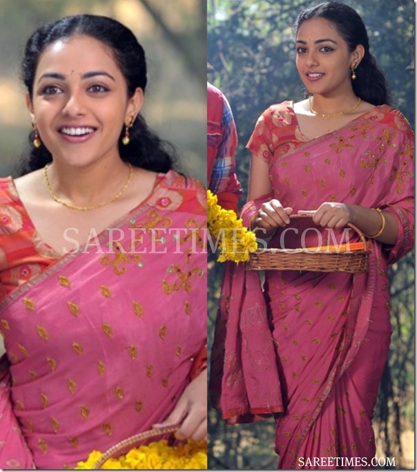 Nithya_Menon_Embroidery_Saree