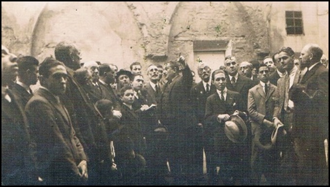 Iglesia de San Juan del Hospital. Visita. Nov. 1924 Iglesia de San Juan del Hospital. Visita. Nov. 1924