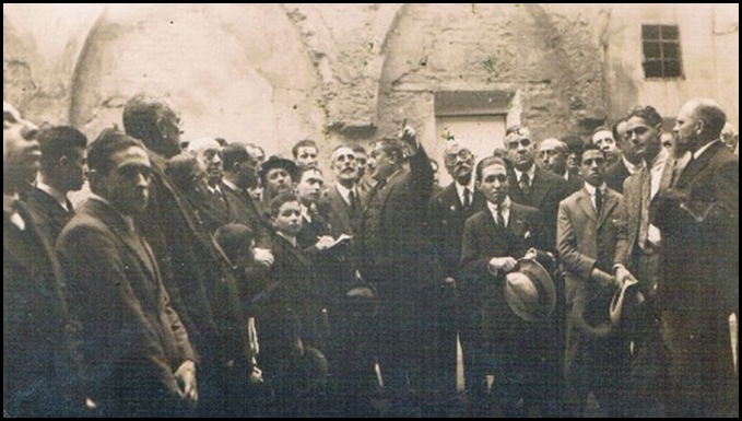 Iglesia de San Juan del Hospital. Visita. Nov. 1924