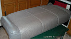 I left a little extra foam on the seat to make it a little more cushioned so it looks a little puffy...