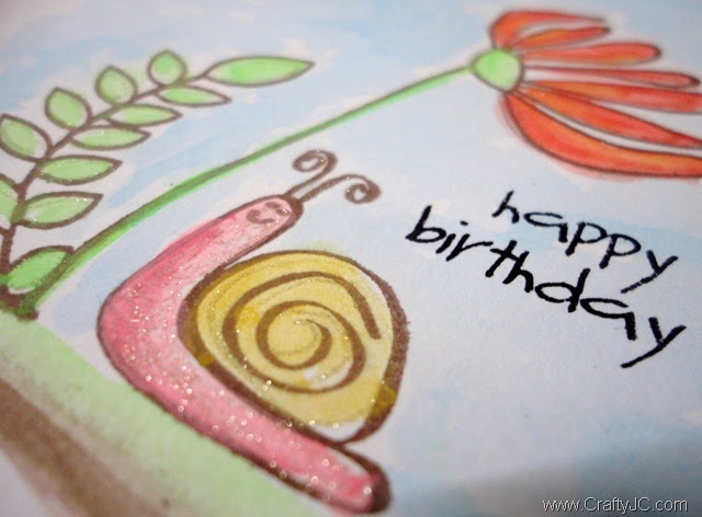 Happy Birthday with PTI Springtime Doodle