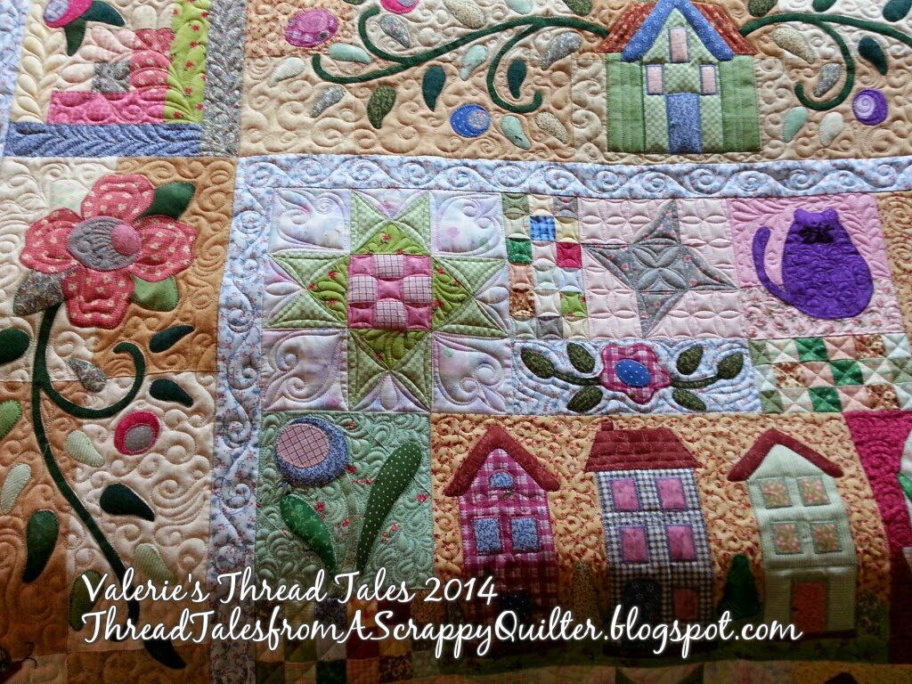 My Rosewood Cottage Sampler Quilt