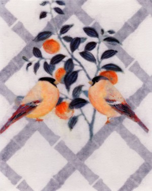 'Together', mixed media print by Hadley Hutton.
(hadleyhutton.com) 'Together', mixed media print by Hadley Hutton.
(hadleyhutton.com)
