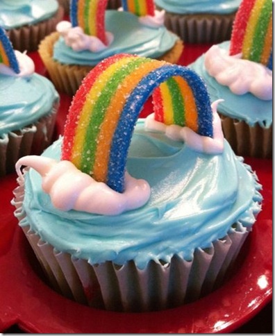 rainbow cupcake from web