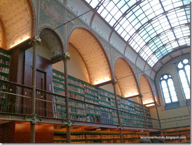 Amsterdam. Museo Rijksmuseum (Interior). Biblioteca - DSC_0113
