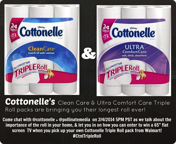 Cottonelle Twitter party post image