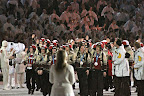 Team Canada in the Parade of the Athletes