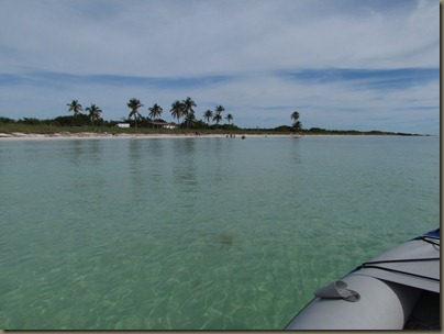 kayaking at Bahia honda SP