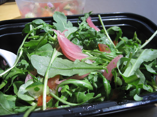 The arugula side salad from Jack's Wife Freda.