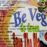 One of our first challenges in Mongolia: ordering food