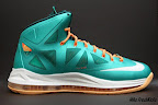 Gallery: Nike LeBron X Miami Setting or Dolphins if you Like nike lebron 10 gr miami dolphins 4 07 Gallery: Nike LeBron X Miami Setting or Dolphins if you Like