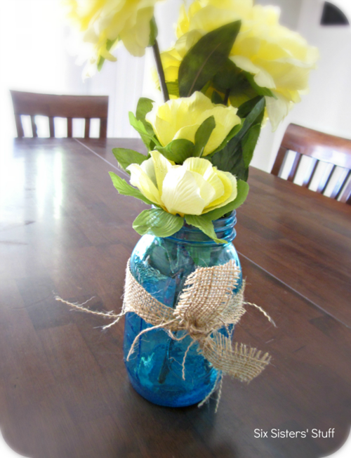 stained mason jar tutorial