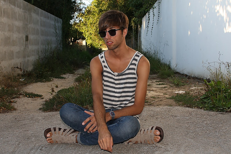 Horizontal stripes Tee 1
