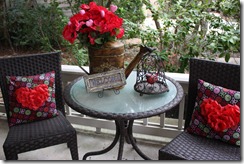 Front Porch Tablescape