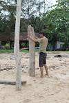 Pantai Nibung di Pulau Bunyu
