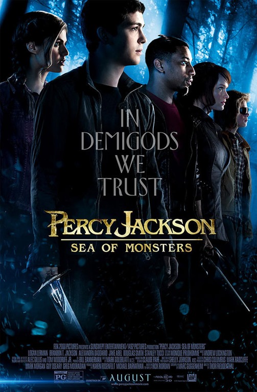 Végre normális Percy Jackson - Szörnyek tengere poszterek 01