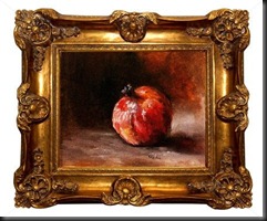 Pomgranate framed