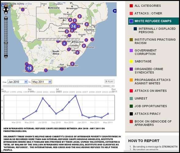 AFRIKANER INTERNAL REFUGEE CAMPS JAN2010_MAY2011