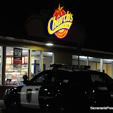 According to police radio reports, just before 7PM Tuesday a male or unknown race and age entered the Churches Chicken at 2980 Florin Road and robbed them at gunpoint with a silver handgun. The suspect was described as slender to medium build 5'10" to 6'tall wearing a black ski mask, black jacket/hoody, blue jeans, blk&gray shorts that could been seen under the pants (saggen) and black gloves. No one was injured and what or if the suspect got away with anything was not mentioned. Also unknown if he left on foot or vehicle. News_121211_Robbery_ChurchsChicken_SouthSac