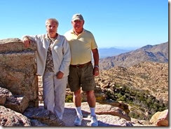 Carol & Doug on Mt. Lemmon 2011
