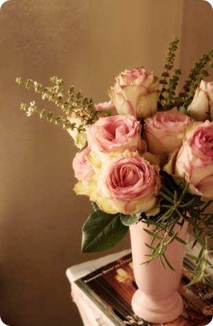 7402 romantic bouquet rosemary basil rose à la parisienne 7402 romantic bouquet rosemary basil rose à la parisienne