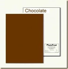 8x13 chocolate Icing Sheet