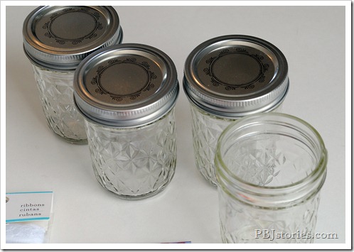 Small mason jars