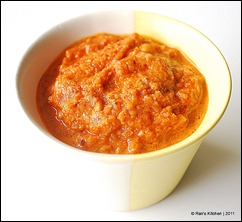 Red garlic chutney-1