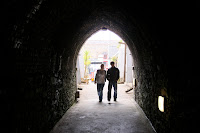 Suzie and Nick in the tunnels